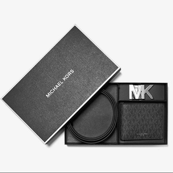 Michael Kors Mens 3 in 1 Wallet Gift Box Set - Picture 2 of 7